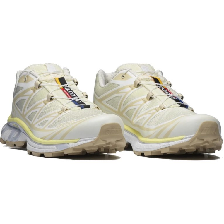 Salomon Xt-6 Men's Sneakers Light Yellow | CA 28B49